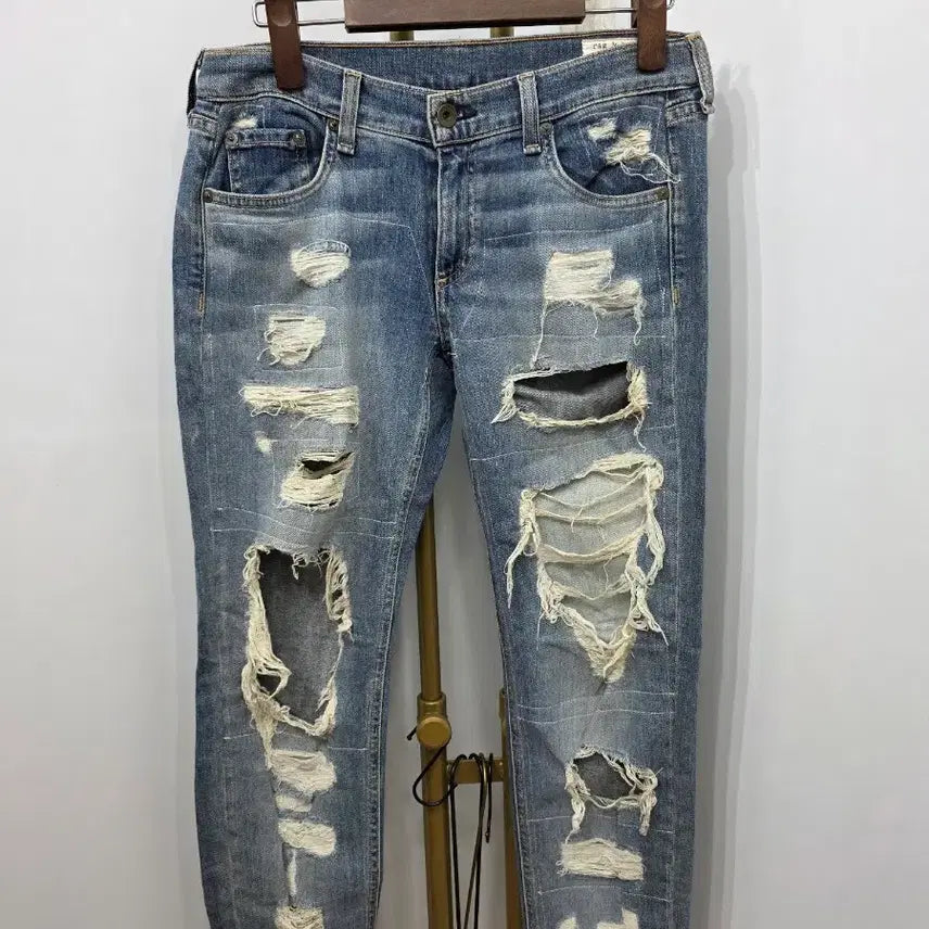 [BUNJANG] Rag & Bone Distressed Jeans Size 27-28 / 미국 랙앤본 데미지 청바지 27~28