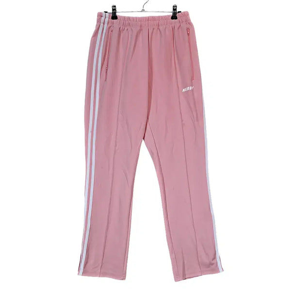 [BUNJANG] NERDY Women's Y2K Straight Fit Track Pants S Light Pink / 널디 여성 Y2K 일자핏 트랙팬츠 S 연핑크 25825