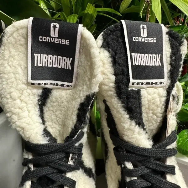 [BUNJANG] Rick Owens DRKSHDW x Converse Chuck 70s Hi Sherpa / 릭오웬스 다크쉐도우 척70s hi (US 9.5)