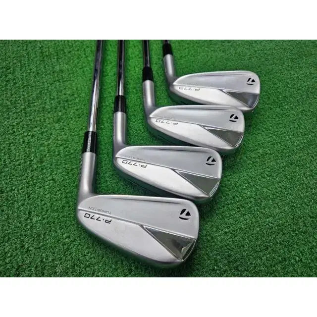 [BUNJANG] TaylorMade P770 Iron Set (4-7 Iron) Custom Lightweight Steel / 테일러메이드코리아 P770 아이언 4,5,6,7번 4개세트 특주품...
