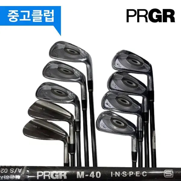 [BUNJANG] PRGR 501 9 Iron Set SR / (중고)PRGR 501 9i SR 아이언세트 600560206