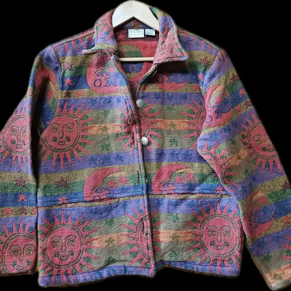 [BUNJANG] Ethnic Western Vintage Jacket / 에스닉, 웨스턴 빈티지 자켓