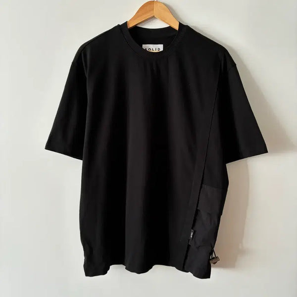 [BUNJANG] Solid Homme Short Sleeve T-Shirt / 솔리드 옴므 반팔 티