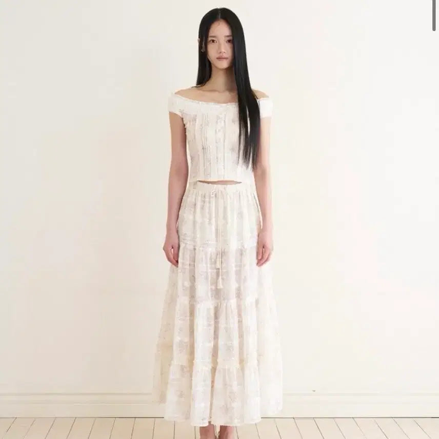 [BUNJANG] La Belle Blanc Clara Rose Fabric Set / 라벨르블랑 클라라 로즈 패브릭 세트