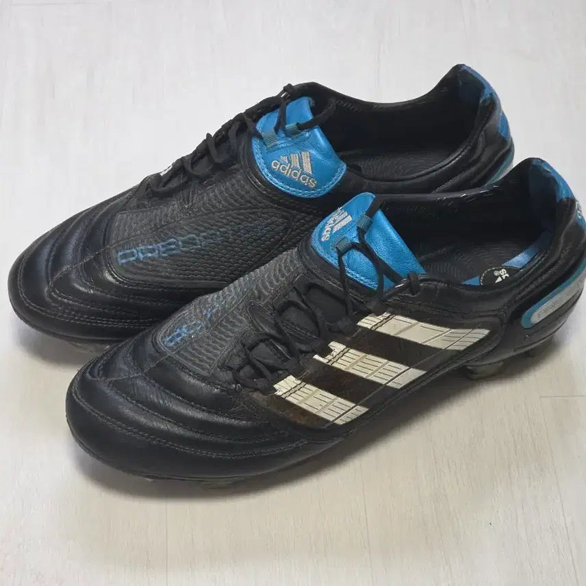 [BUNJANG] Adidas Predator Elite FG Football Boots Black Aqua 280mm / [초희귀 최상급] 아디다스 프레데터 익스 블랙 아쿠아 FG 엘리트 축구화 280사이즈