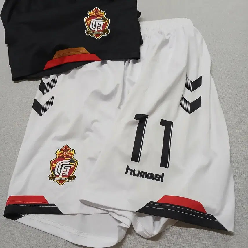 [BUNJANG] Gyeongnam FC Hummel Training Shorts / 경남FC 험멜 쇼츠 밴딩 반바지 운동 축구 풋살