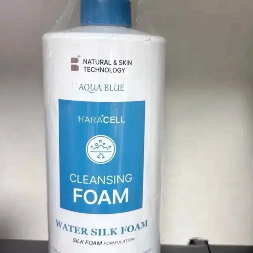 [BUNJANG] Haracell Aqua Blue Water Silk Foam Cleansing Foam 1000ml / 하라셀 아쿠아블루 워터 실크 폼 클렌징폼