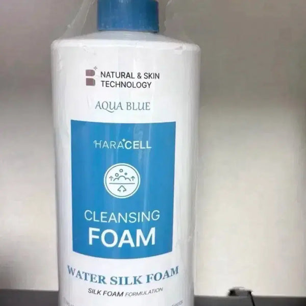 [BUNJANG] Haracell Aqua Blue Water Silk Foam Cleansing Foam 1000ml / 하라셀 아쿠아블루 워터 실크 폼 클렌징폼