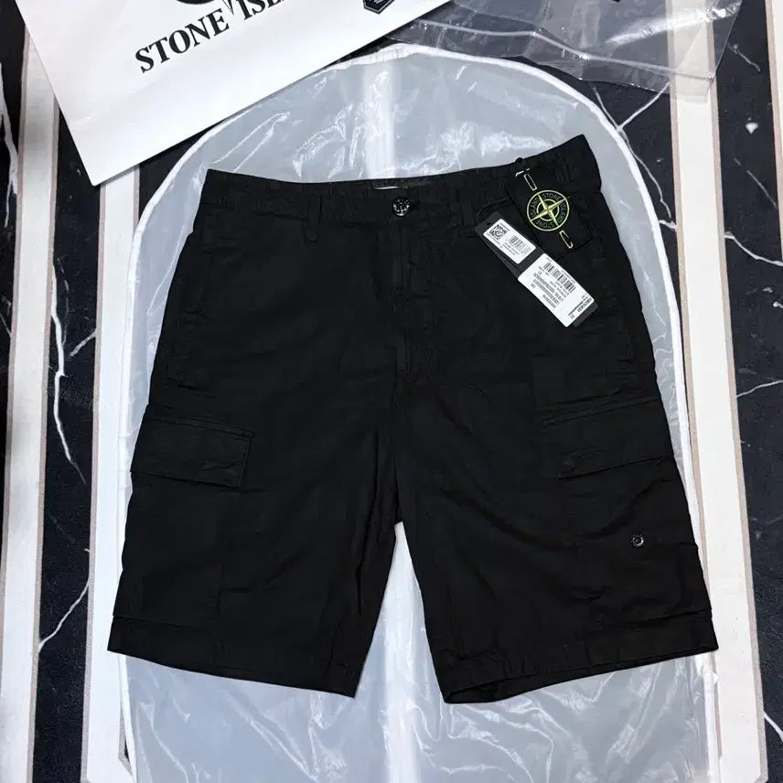 [BUNJANG] Stone Island Cargo Shorts Size 31 / [26SS/31/SS급]스톤아일랜드 카고 반바지(단순시착)