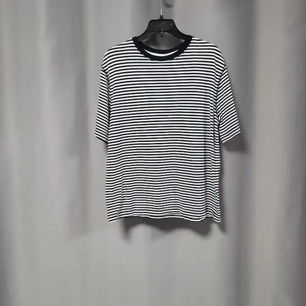 [BUNJANG] Striped Cotton T-Shirt / 스트라이프 면티