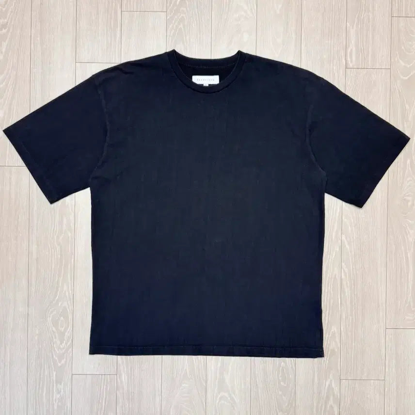 [BUNJANG] Brown Yak Basic T-Shirt Black Size 3 / 브라운야드 반팔 무지 티셔츠 블랙 3