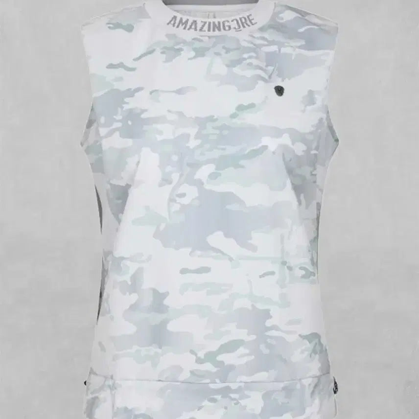 [BUNJANG] Amazingcre Air Circuit Camo Sleeveless T-Shirt / [AMAZING CRE] 어메이징크리 에어서킷 카모 슬리브리스 티셔츠