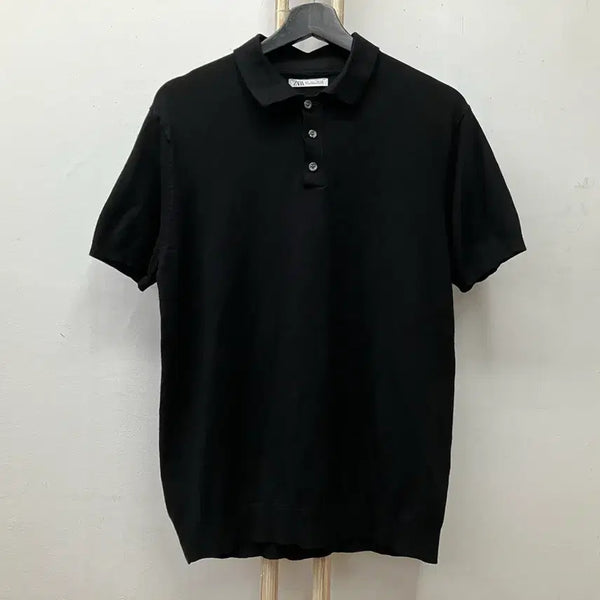 [BUNJANG] Zara Knit Short Sleeve Top EUR-L / 1 자라(ZARA) 니트 반팔 EUR-L