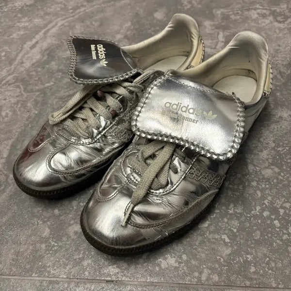 [BUNJANG] Adidas Samba Silver Metallic (270mm) / 웨일즈보너 아디다스 삼바 실버메탈릭 270