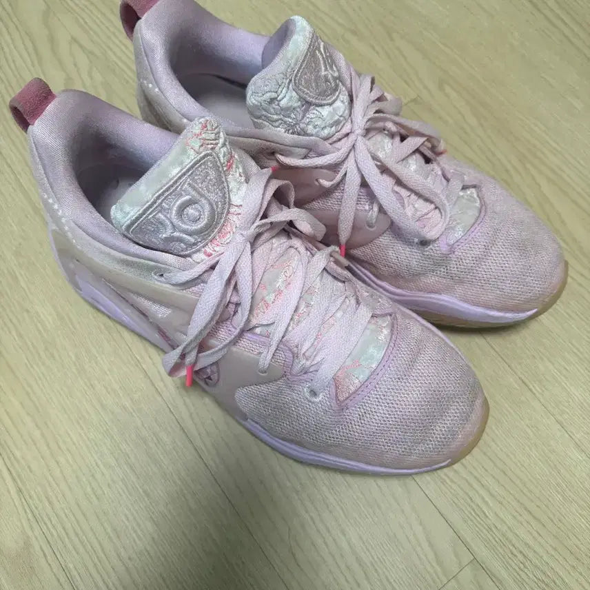 [BUNJANG] Nike KD 15 EP Aunt Pearl Pink Foam / Kd 15 ep aunt pearl pink foam 275