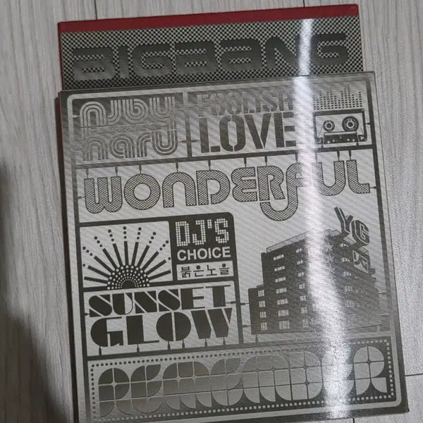 [BUNJANG] BIGBANG 2nd Album 'Sunset Glow' / 빅뱅 2집 붉은노을