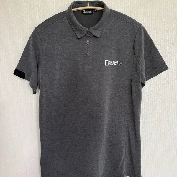 [BUNJANG] National Geographic Collar T-Shirt / 내셔널지오그래픽 카라 티셔츠
