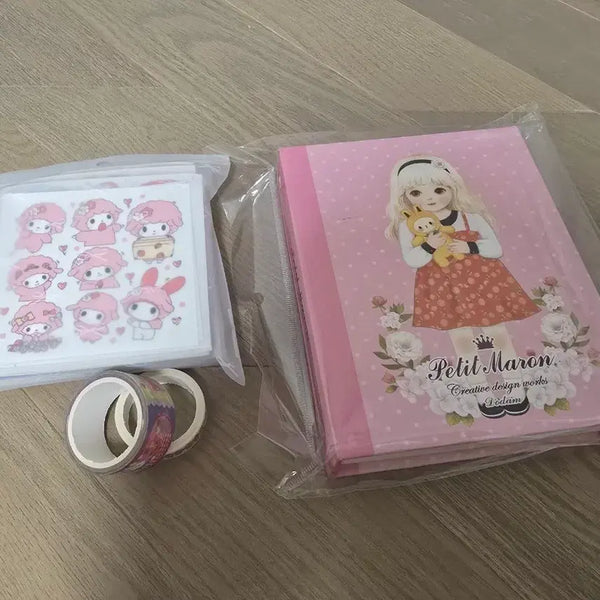 [BUNJANG] Diary & Deco Sticker Set / 다이어리 비밀노트 + 다꾸 스티커 캐릭터, 메모지 일괄