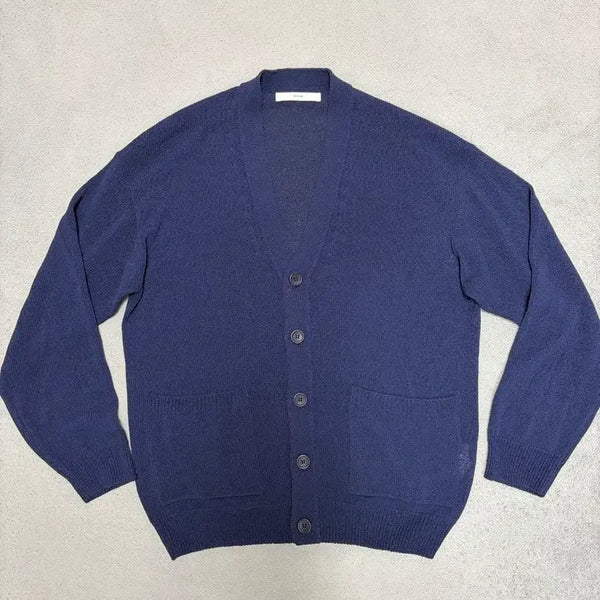 [BUNJANG] Beaker Heavy Knit Cardigan Size 100 / 비이커 헤비 니트 가디건 100사이즈