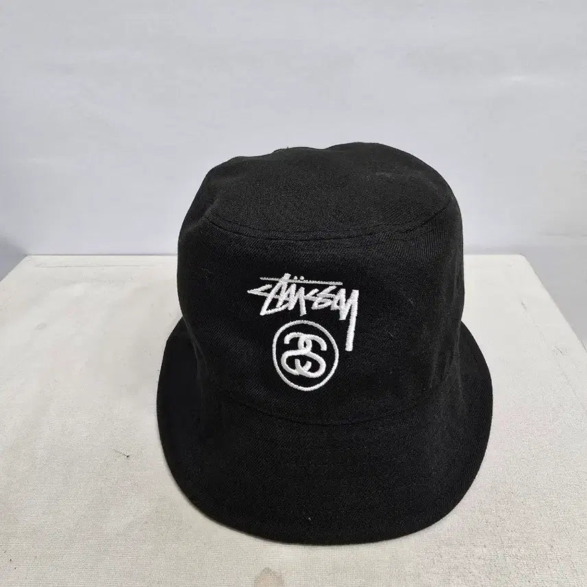 [BUNJANG] Stussy Black Bucket Hat / 스투시 버킷햇 블랙