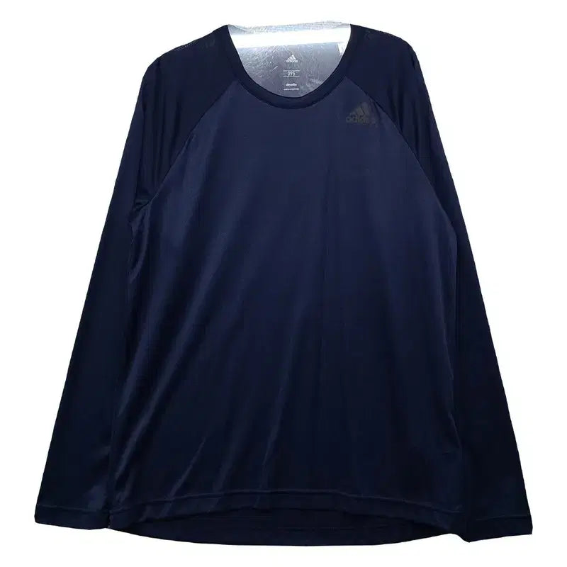 [BUNJANG] Adidas Navy Functional Training Long Sleeve T-Shirt / 아디다스 네이비 기능성 트레이닝 긴팔티 095
