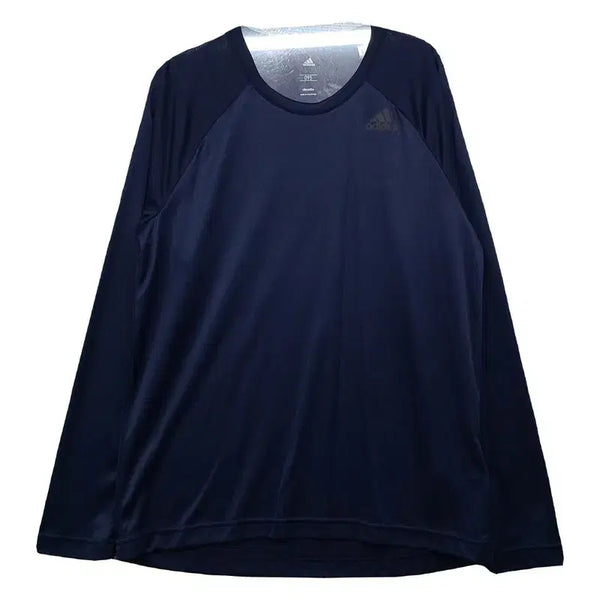 [BUNJANG] Adidas Navy Functional Training Long Sleeve T-Shirt / 아디다스 네이비 기능성 트레이닝 긴팔티 095