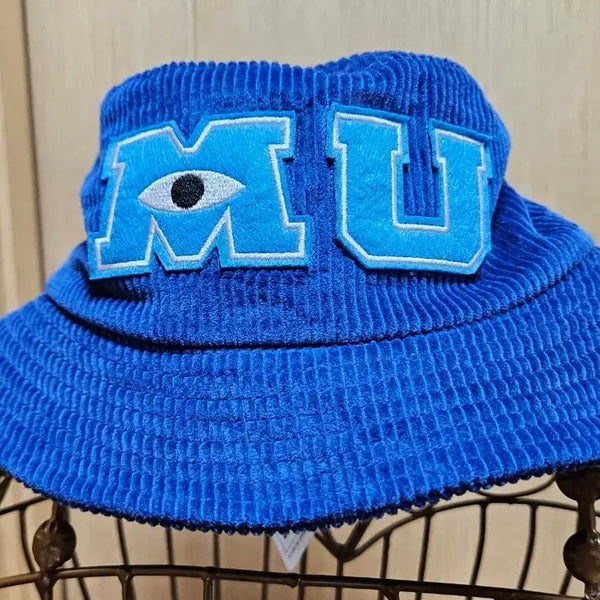 [BUNJANG] Tokyo Disney Resort Monsters Inc. Corduroy Bucket Hat / 새상품 도쿄 디즈니 리조트 몬스터 주식회사(MU) 코듀로이 버킷햇