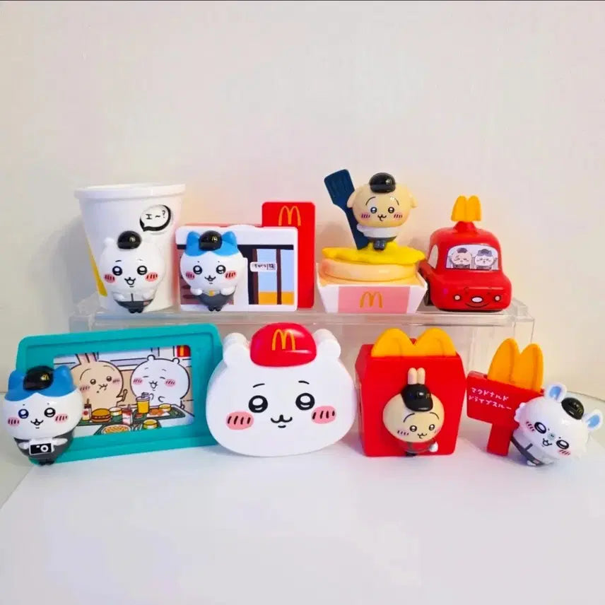 [BUNJANG] Chiikawa McDonald's Happy Meal Set (8 Types) / 치이카와 맥도날드 해피밀 8종
