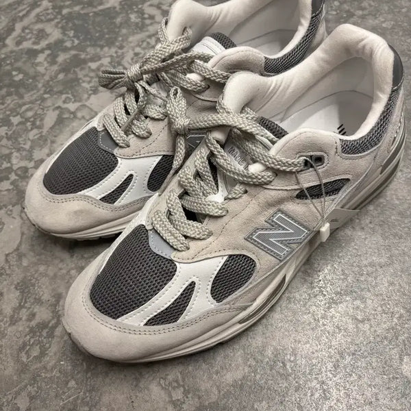 [BUNJANG] New Balance 991v2 Cloud Cool Grey US 8 / 뉴발란스 991v2 클라우드 쿨그레이 260
