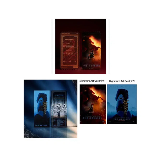 [BUNJANG] Odyssey Original Ticket, TTT, Art Card, Dolby, IMAX, 4DX Poster Set / [오디세이] 오리지널티켓/TTT/아트카드/돌비/아이맥스/4DX 포스터