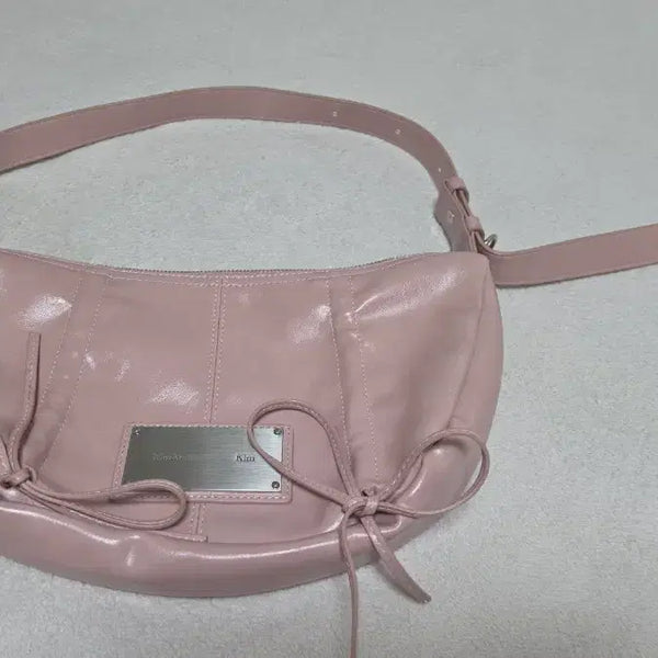 [BUNJANG] Matin Kim Half Shirring Ribbon Round Bag / 마뗑킴 가방
