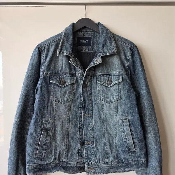 [BUNJANG] FRJEANS Vintage Denim Trucker Jacket / 빈티지 FRJEANS 청자켓 데님 자켓