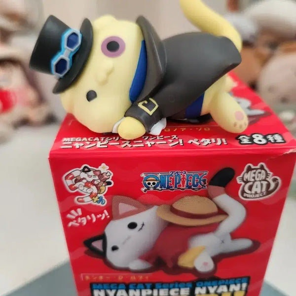 [BUNJANG] One Piece Mega Cat Sabo Figure / 원피스 냥피스 메가캣 찰싹 찰딱 사보