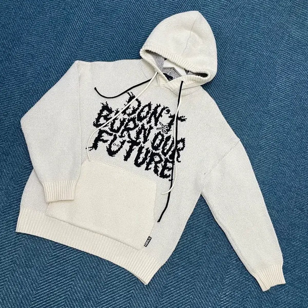 [BUNJANG] AJO BY AJO Knit Hood M / [M] 아조바이아조 니트 후드 만원샵