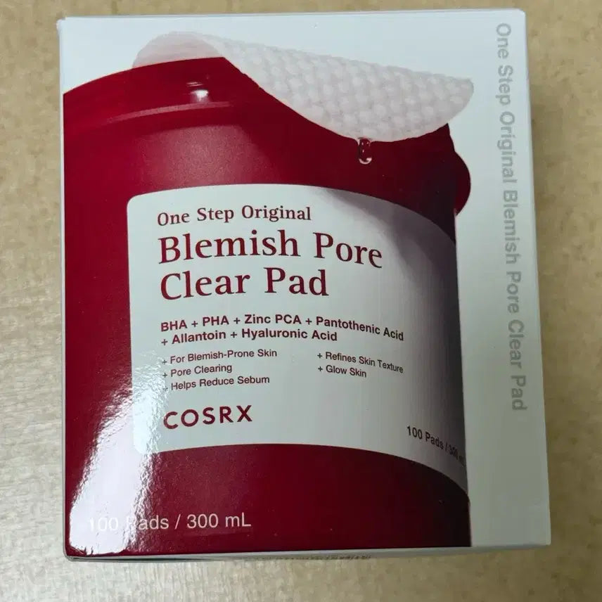 [BUNJANG] COSRX Blemish Pore Clear Pad 100 Count / [새상품] 코스알엑스 블레미쉬 모공 클리어 패드 100매