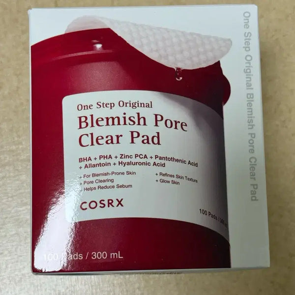 [BUNJANG] COSRX Blemish Pore Clear Pad 100 Count / [새상품] 코스알엑스 블레미쉬 모공 클리어 패드 100매