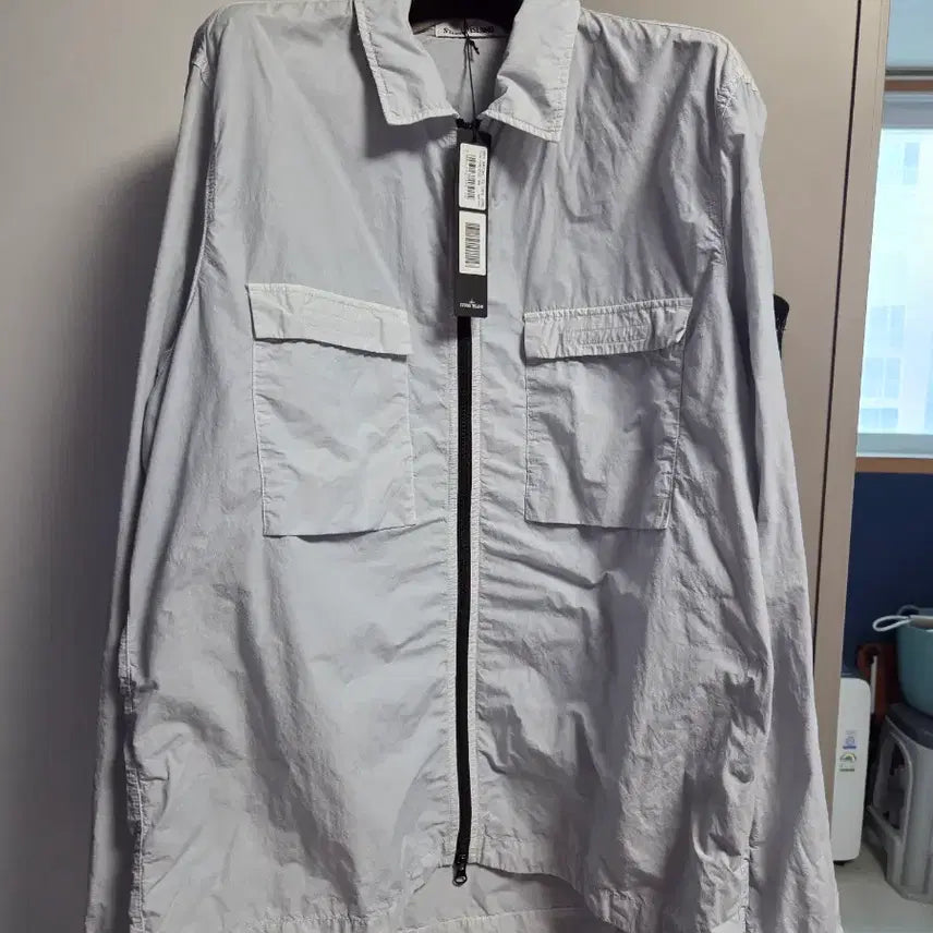 [BUNJANG] Stone Island 20SS Naslan Overshirt Ice XXL / [xxl]스톤아일랜드 20ss나슬란 아이스
