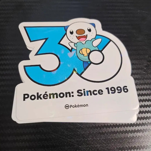 [BUNJANG] Pokemon 30th Anniversary Oshawott Sticker / 포켓몬 30주년 스티커 수댕이