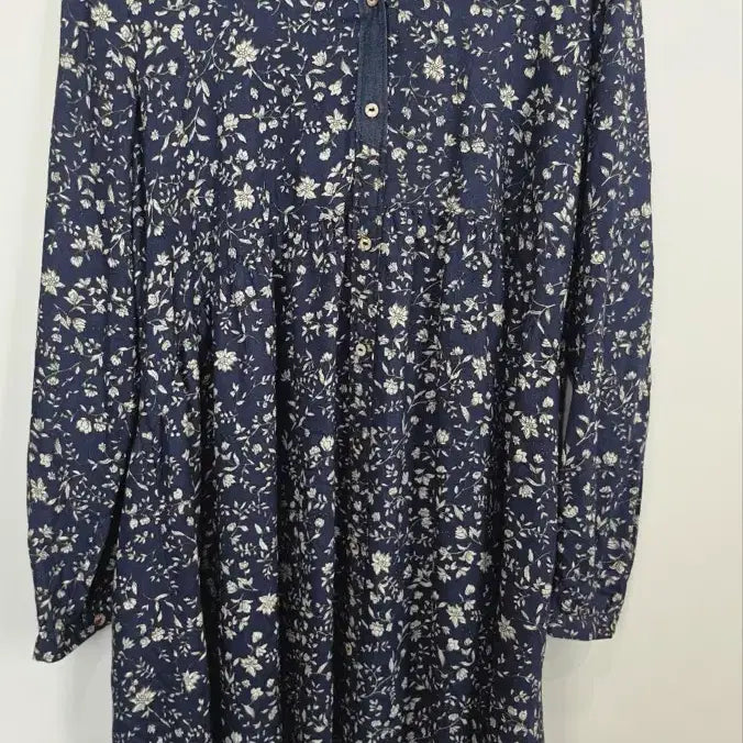 [BUNJANG] Thursday Island Flower Shirt Dress / 써스데이아일랜드 플라워 셔츠 원피스