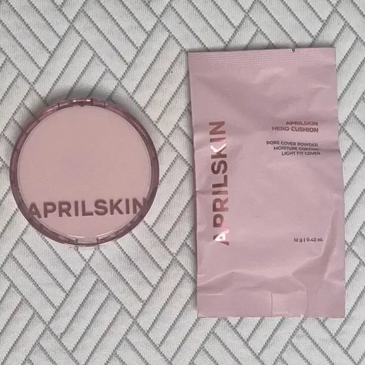 [BUNJANG] Aprilskin Hero Cushion (No. 21) - Full Set + Refill / 에이프릴스킨 히어로 쿠션 21호 본품+리필