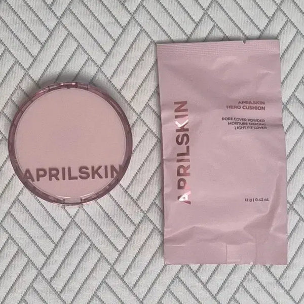[BUNJANG] Aprilskin Hero Cushion (No. 21) - Full Set + Refill / 에이프릴스킨 히어로 쿠션 21호 본품+리필