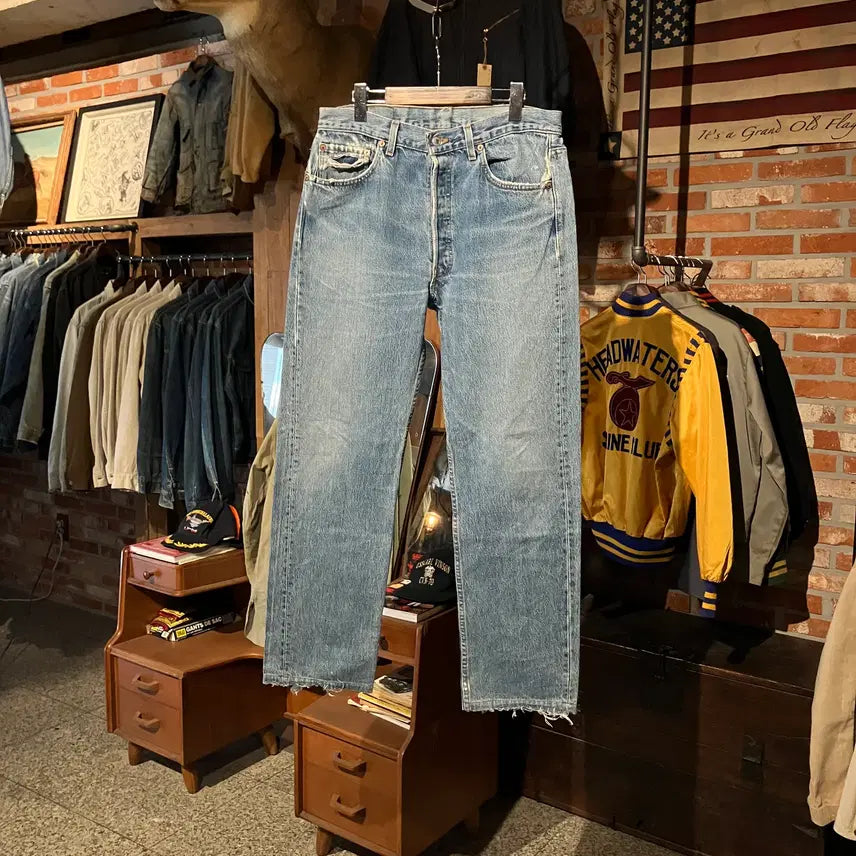 [BUNJANG] 90s USA Vintage Levi's 501 Denim Pants / 90s USA 빈티지 리바이스 501 데님 팬츠