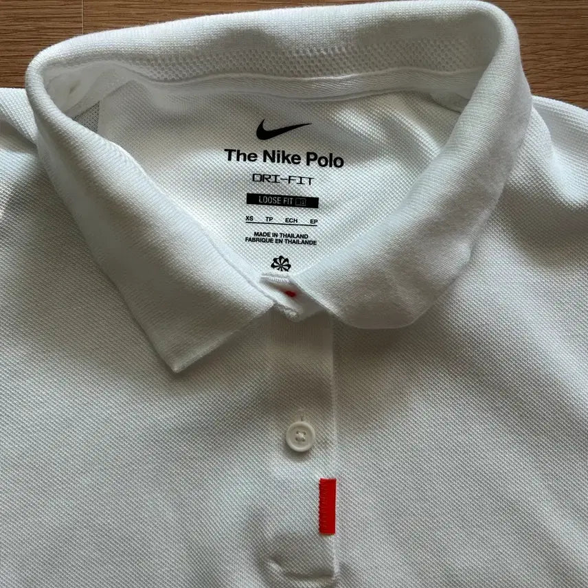 [BUNJANG] Nike Cropped Polo Shirt White XS / [나이키] 크롭 카라티 XS
