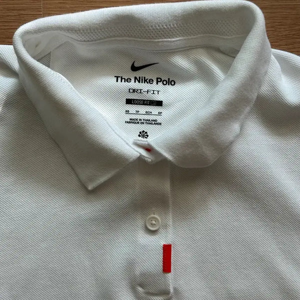 [BUNJANG] Nike Cropped Polo Shirt White XS / [나이키] 크롭 카라티 XS