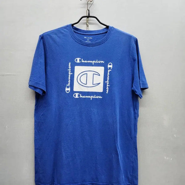 [BUNJANG] Champion Big Logo Printing T-Shirt (M) / 챔피온 빅로고 프린팅 반팔티 M(M) 남여공용