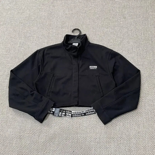 [BUNJANG] Adidas Women's Cropped Zip-Up Jacket / M 아디다스 여성 크롭 집업 자켓 B.5862