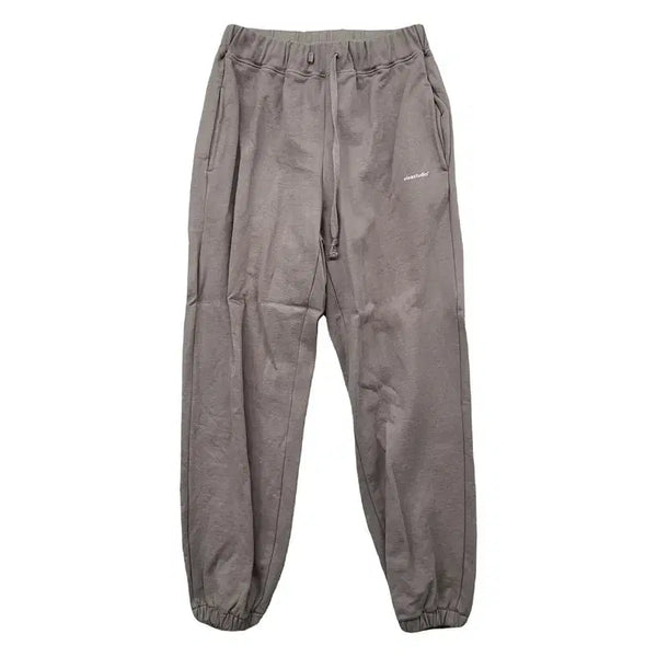 [BUNJANG] Vivastudio Light Grey Logo Banding Jogger Pants M / 비바스튜디오 라이트 그레이 로고 밴딩 조거팬츠 M