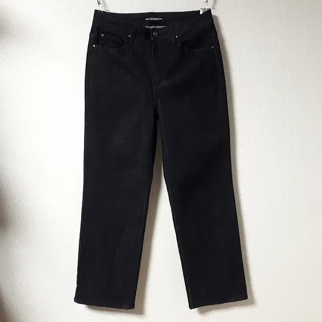[BUNJANG] Guess Black Wide Fit Jeans / 여자29/게스 블랙 와이드핏 청바지/29-1125