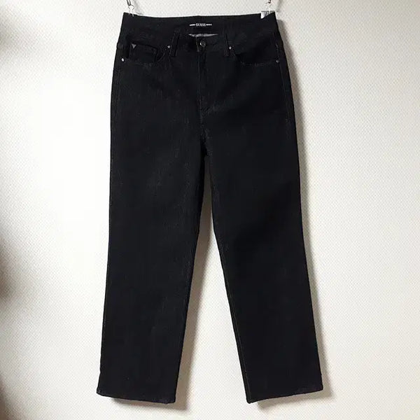 [BUNJANG] Guess Black Wide Fit Jeans / 여자29/게스 블랙 와이드핏 청바지/29-1125