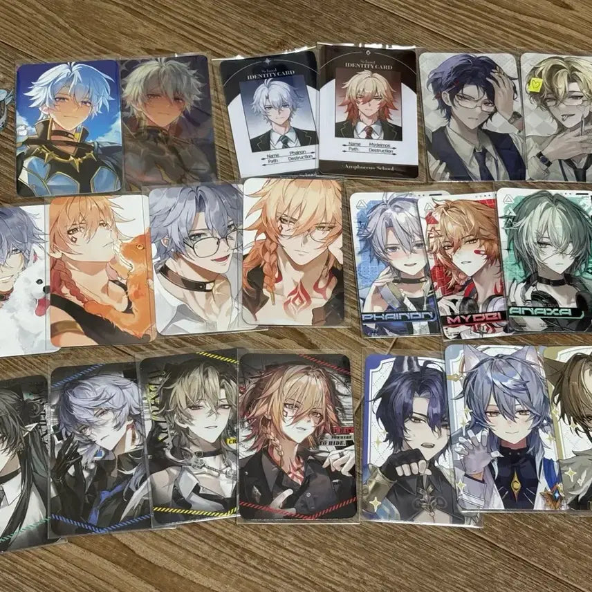 [BUNJANG] Honkai Star Rail Unofficial Photocard & Corotto Bundle Set / 붕괴 스타레일 비공식 포카 코롯토 일괄 파이논 마이데이 아낙사 선데이 어벤츄린 레이시오